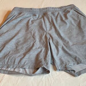 Lululemon Gray Athletic Shorts for Men size XL